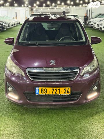 מודעת רכב פיג'ו 108