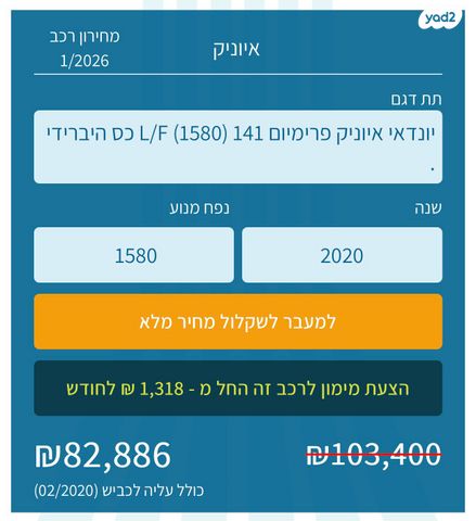 יונדאי איוניק