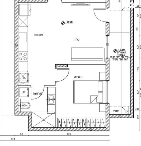 יחידת דיור, מרדכי שמואלביץ הלוי 7, נווה גן, פתח תקווה