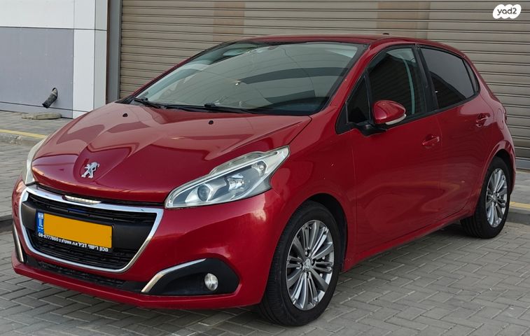 מודעת רכב פיג'ו 208