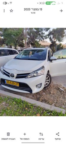 מודעת רכב טויוטה ורסו