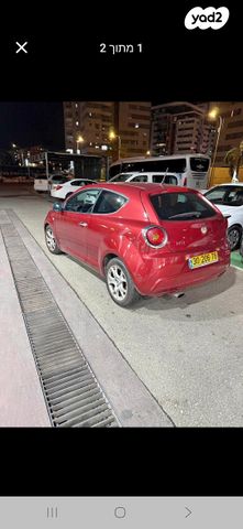 מודעת רכב אלפא רומיאו מיטו