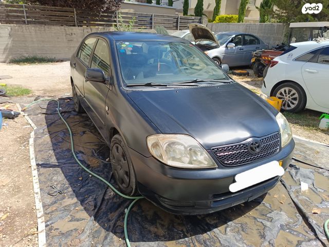 מודעת רכב טויוטה קורולה