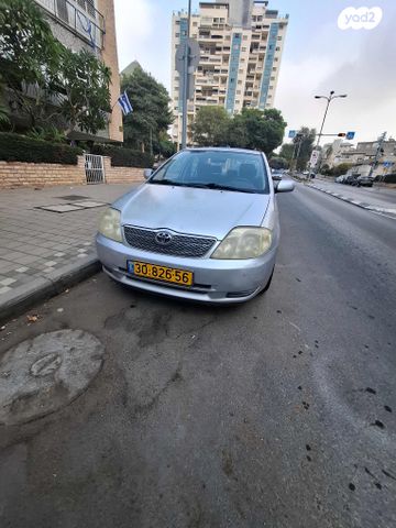 מודעת רכב טויוטה קורולה