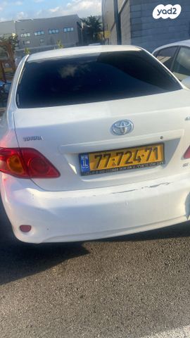 מודעת רכב טויוטה קורולה