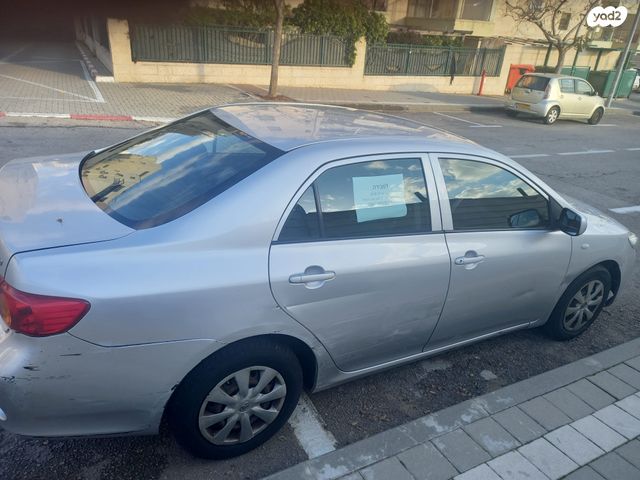 מודעת רכב טויוטה קורולה