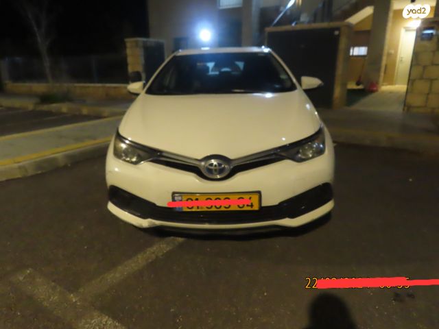 מודעת רכב טויוטה אוריס