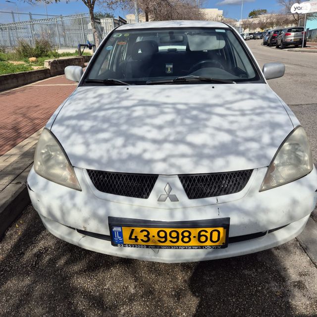 מודעת רכב מיצובישי לנסר