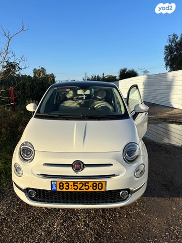 מודעת רכב פיאט 500