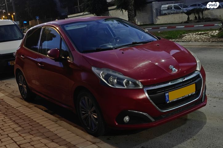 מודעת רכב פיג'ו 208