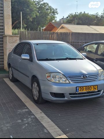 מודעת רכב טויוטה קורולה