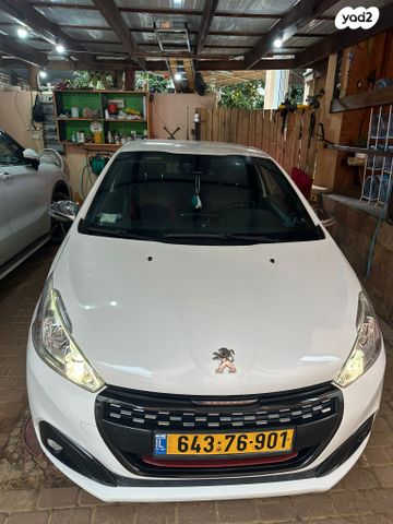 מודעת רכב פיג'ו 208