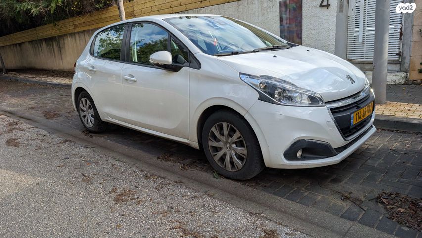 מודעת רכב פיג'ו 208