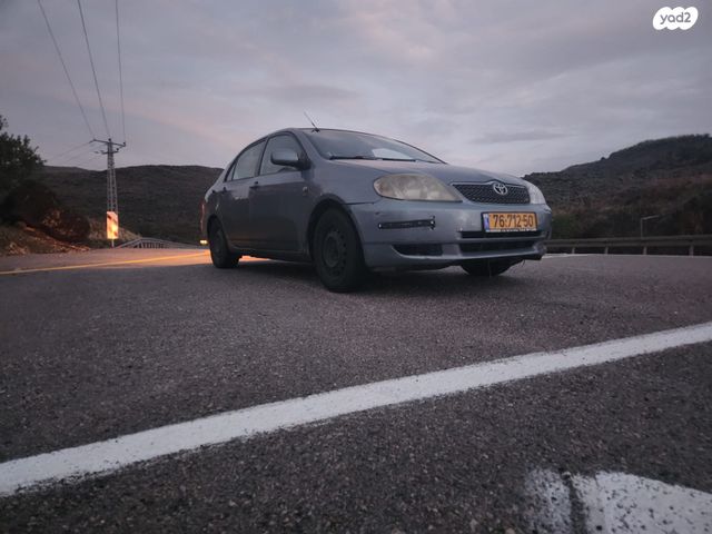 מודעת רכב טויוטה קורולה