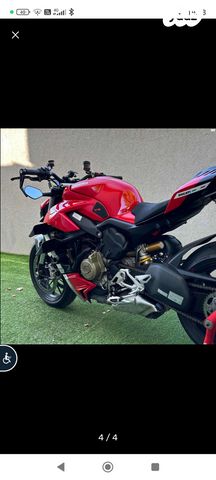 מודעת רכב דוקאטי סטריטפייטר V4