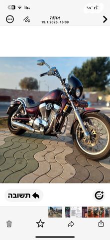 מודעת רכב סוזוקי C800 אינטרודר