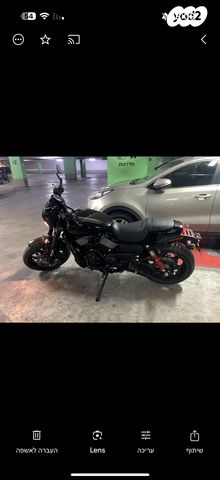 מודעת רכב הרלי דיווידסון סטריט רוד 750