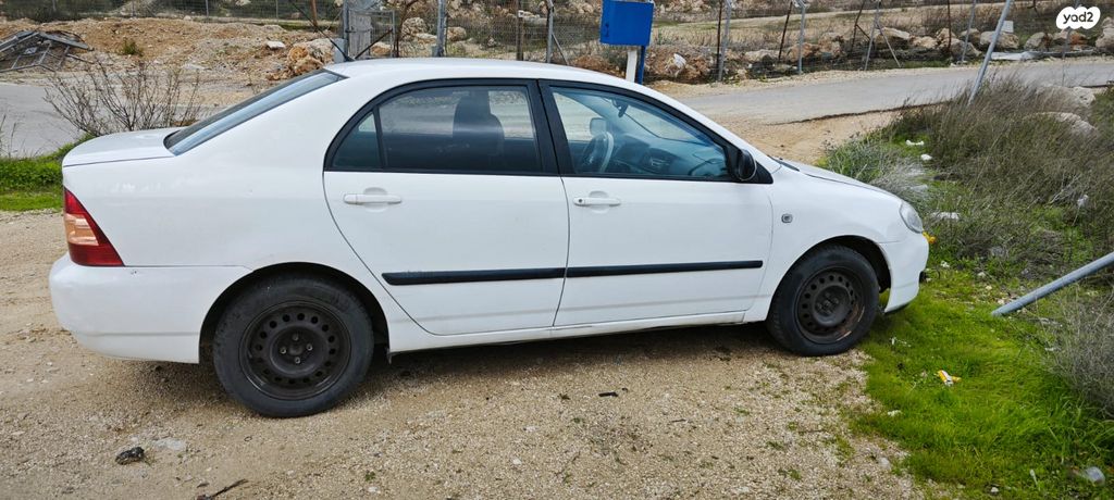 מודעת רכב טויוטה קורולה