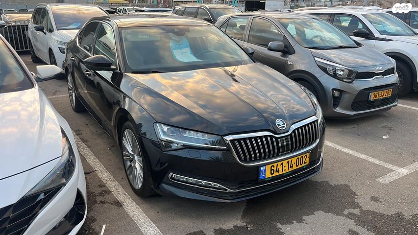 מודעת רכב סקודה סופרב