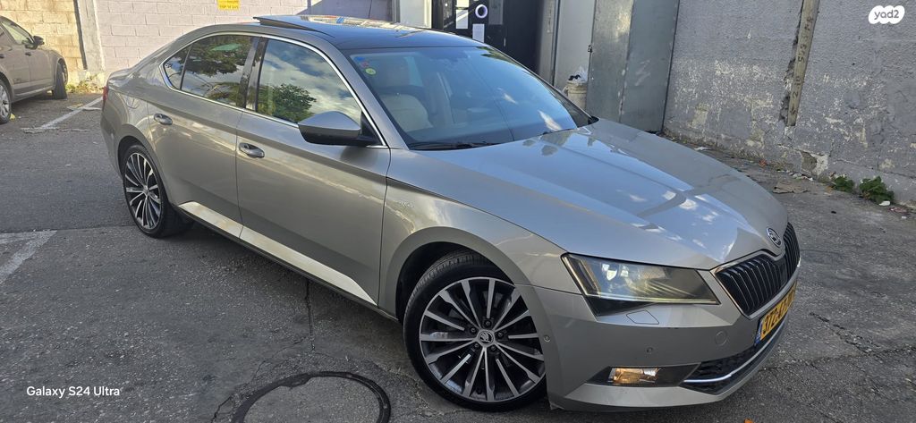 מודעת רכב סקודה סופרב