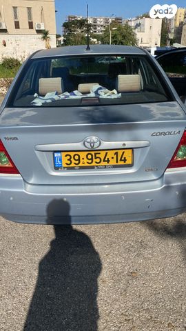 מודעת רכב טויוטה קורולה