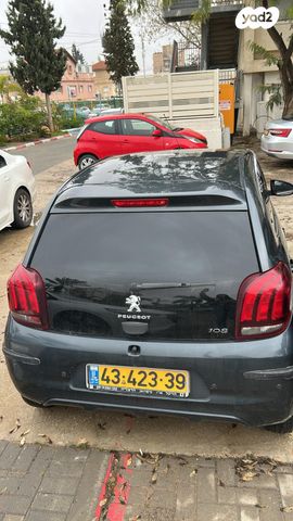 מודעת רכב פיג'ו 108