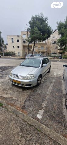 מודעת רכב טויוטה קורולה