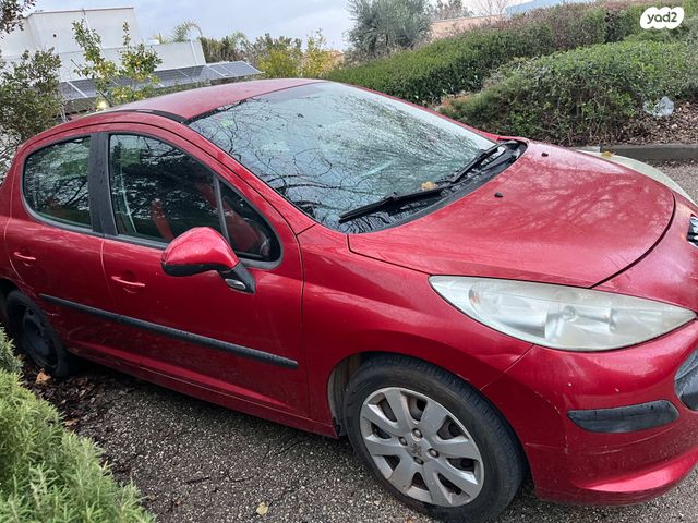 מודעת רכב פיג'ו 207