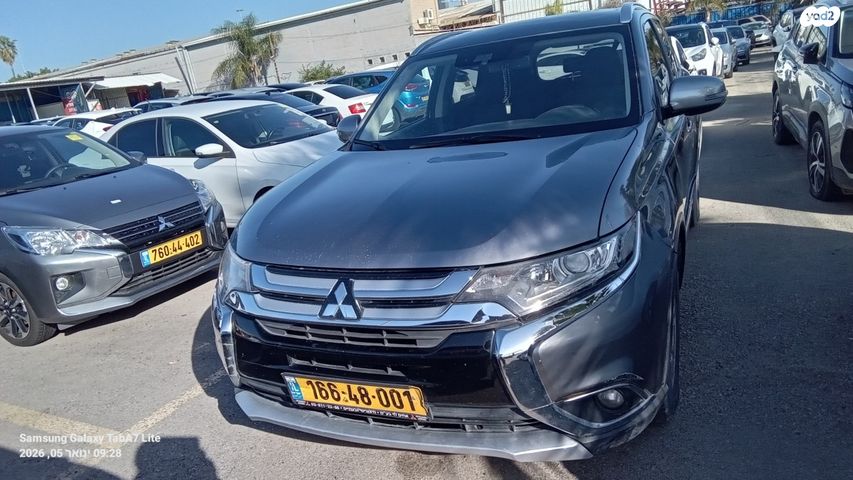 מודעת רכב מיצובישי אאוטלנדר