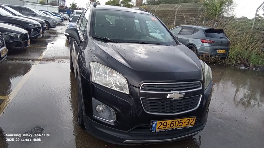 מודעת רכב שברולט טראקס