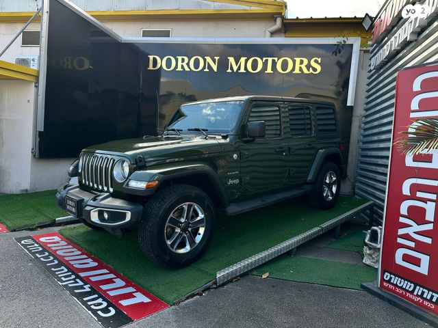 מודעת רכב ג'יפ רנגלר