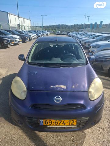 מודעת רכב ניסאן מיקרה