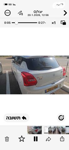 מודעת רכב סוזוקי סוויפט