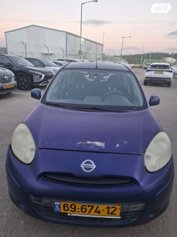 מודעת רכב ניסאן מיקרה