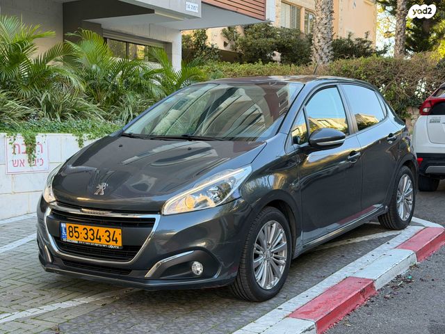 מודעת רכב פיג'ו 208