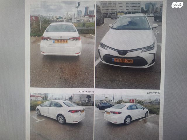 מודעת רכב טויוטה קורולה