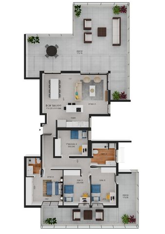 גג/ פנטהאוז, בני ברית 15, רמתיים, הוד השרון