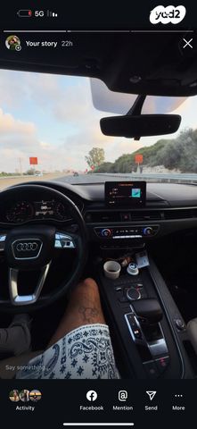 מודעת רכב אאודי A4