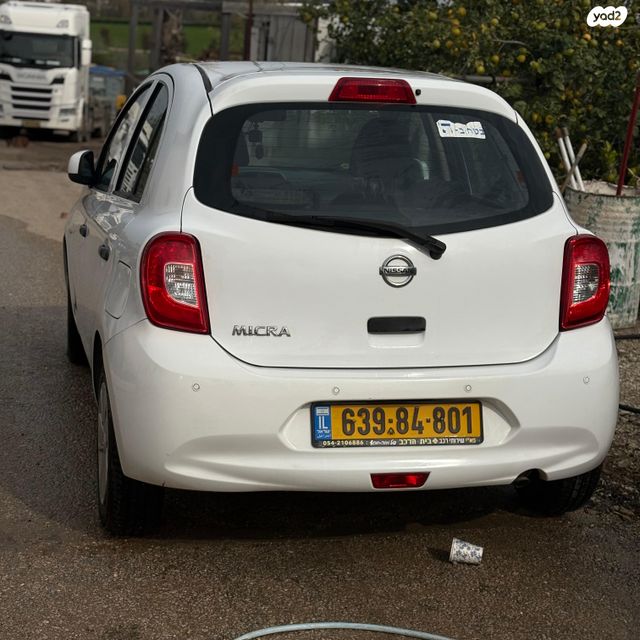מודעת רכב ניסאן מיקרה