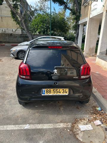 מודעת רכב פיג'ו 108