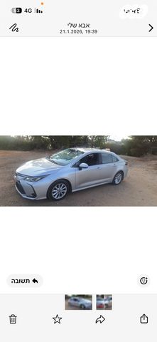 מודעת רכב טויוטה קורולה