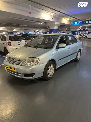 מודעת רכב טויוטה קורולה