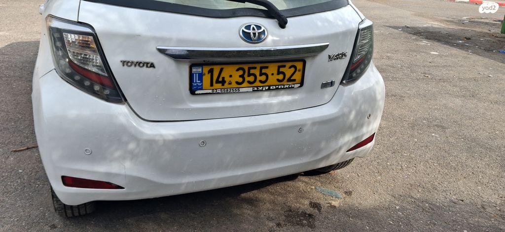 מודעת רכב טויוטה יאריס