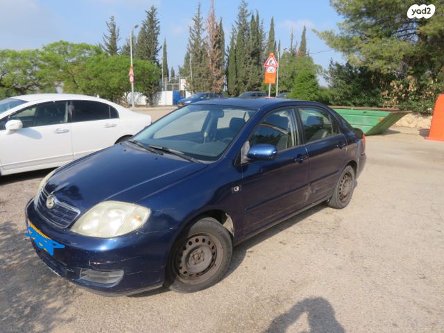 מודעת רכב טויוטה קורולה