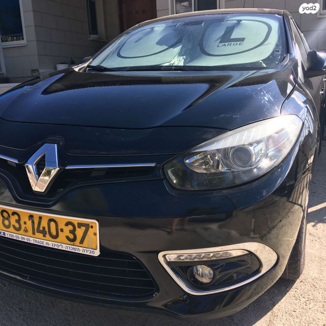 מודעת רכב רנו פלואנס
