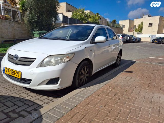 מודעת רכב טויוטה קורולה