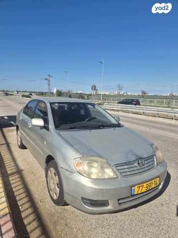 מודעת רכב טויוטה קורולה