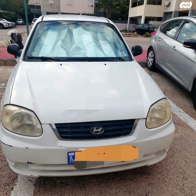 מודעת רכב יונדאי אקסנט i25