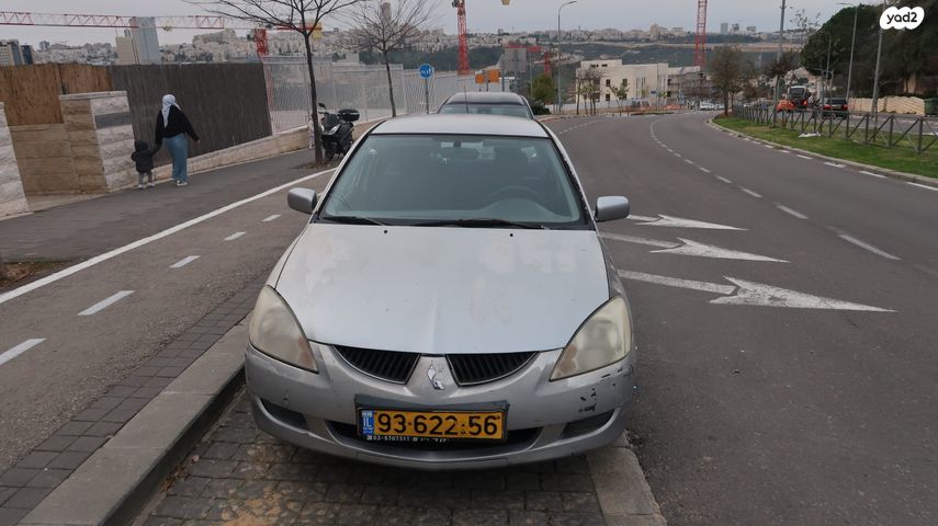 מודעת רכב מיצובישי לנסר