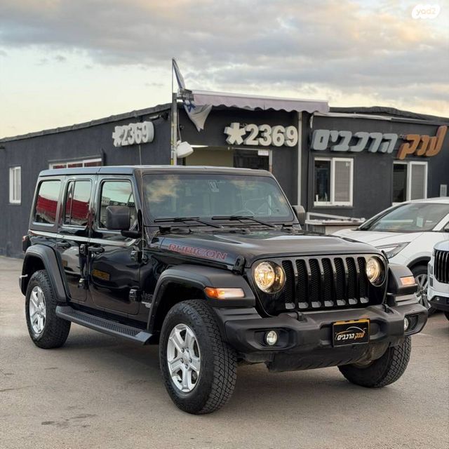 מודעת רכב ג'יפ רנגלר